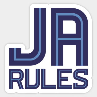 Ja Rules - White Sticker